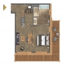 Alpe d´Huez - Hotel Daria I Nor - SUITE 37 m² 